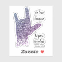 "Wir Liebe weil..." American Sign Language Vinyl