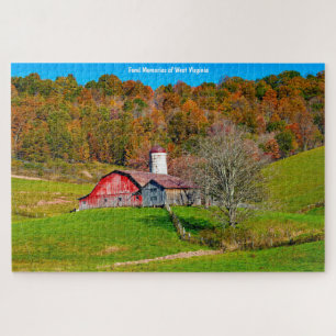 Wir Liebe West Virginia. Jigsaw Puzzle