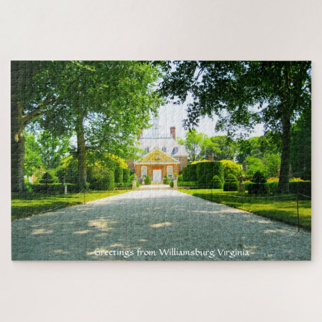 Wir Liebe Williamsburg Virginia Jigsaw Puzzle (Horizontal)