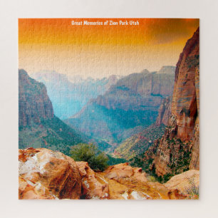 Wir Liebe Zion Park Utah Jigsaw Puzzle