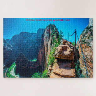Wir lieben Angels Landing Utah Puzzle