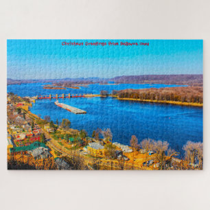 Wir lieben Bellevue Iowa. Puzzle