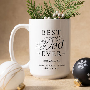 Wir lieben dich am meisten, Dad, zum Weihnachten Zweifarbige Tasse