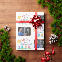 Wir lieben dich Oma Geschenkpapier (Kevorkian Edit