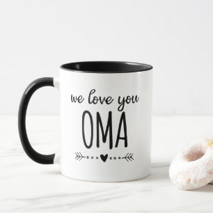 Wir lieben dich Oma Tasse