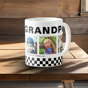 Wir lieben dich Opa 5 Fotos Andenken Kaffeetasse