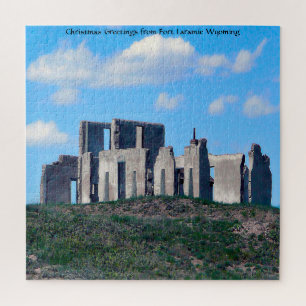 Wir lieben Fort Laramie Wyoming. Puzzle