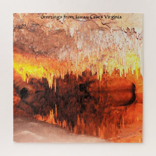 Wir lieben Luray Caves Virginia. Puzzle