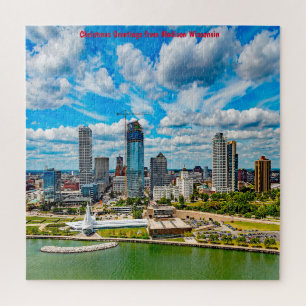 Wir lieben Madison Wisconsin. Puzzle
