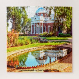 Wir lieben Monticello Virginia Puzzle