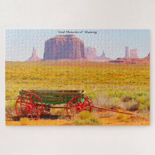 Wir lieben Monument Valley Wyoming. Puzzle