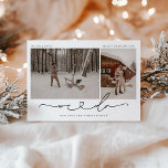 Wir machen eine einfache 2-Foto-Weihnachtskarte Feiertagskarte<br><div class="desc">Wir machen eine einfache 2-Foto-Weihnachtskarte</div>