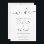 Wir machen eine graue und weiße Signaturskriptions Einladung<br><div class="desc">Elegante,  grau-weiße,  signierte Hochzeitsinspektion mit den charakteristischen Stilnamen,  diese stilvolle,  grau-weiße Hochzeitseinladung kann mit Ihren Informationen in chic graue Schrift personalisiert werden. Entwickelt von Thisisnotme©</div>