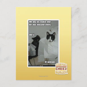 Wir machen einfach alles auf postkarte