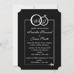 Wir machen Hochzeit Einladung
