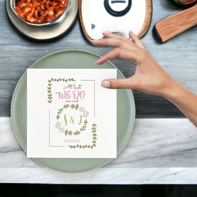 Wir machen Hochzeit Serviette (Von Creator hochgeladen)