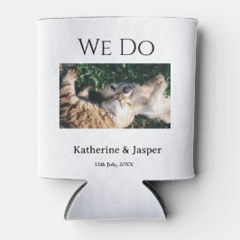 Wir machen Hochzeit Verlobung Haustier Name Foto D Dosenkühler
