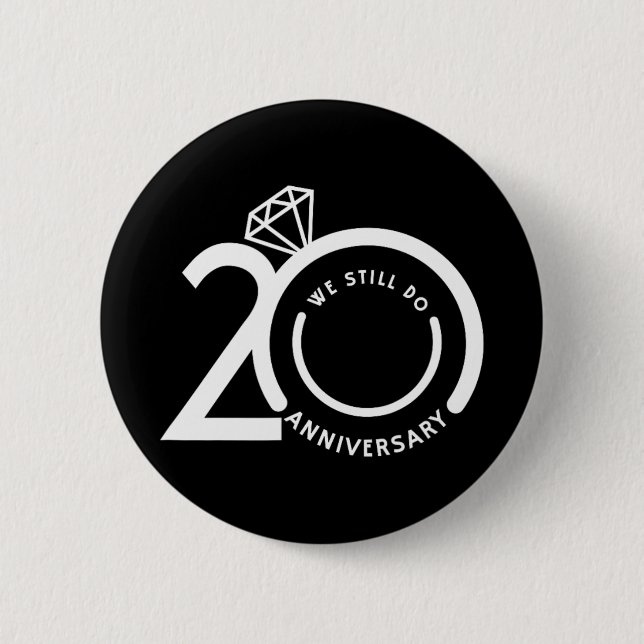 Wir machen noch 20 Jahre - 20. Button (Vorderseite)