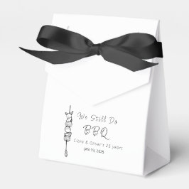 Wir machen noch GRILLEN Hinterhof Party Hochzeitst Geschenkschachtel
