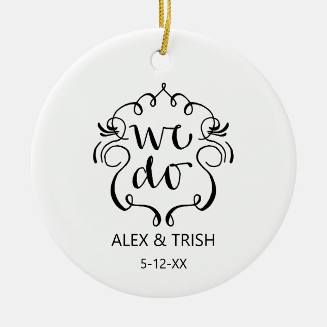Wir machen Personalisierten Coupé kundenspezifisch Keramik Ornament (Vorne)