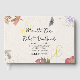 WIR MACHEN Prestige Blume Shabby Garden Chic Hochz Gästebuch