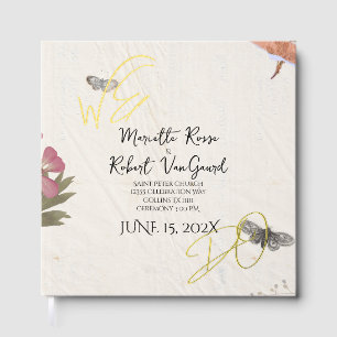 WIR MACHEN Prestige Blume Shabby Garden Chic Hochz Gästebuch