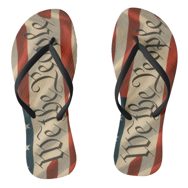 Wir Menschen Flip Flops (Fußbett)