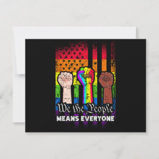 Wir Menschen meinen alle LGBT, die US-Verfassung