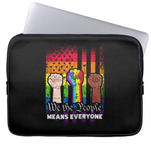 Wir Menschen meinen alle LGBT, die US-Verfassung Laptopschutzhülle