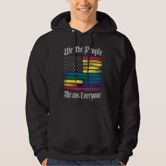 Wir Menschen meinen alle LGBT-Gay Pride Hoodie