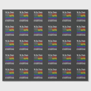 Wir Menschen meinen jeden Monat LGBTQ-Stolz Geschenkpapier