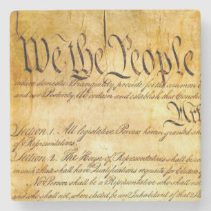 Wir Menschen - Verfassung Steinuntersetzer