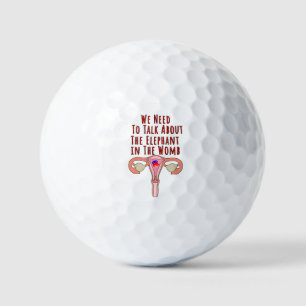 Wir müssen über den Elefanten in der Frau sprechen Golfball