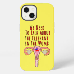 Wir müssen über den Elefanten in der Gebärmutter s iPhone Hülle