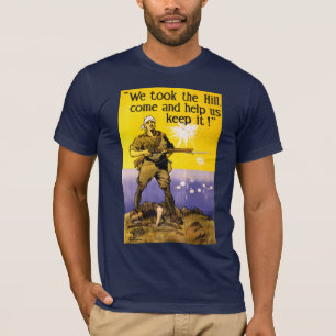 Wir nahmen den Hügel ein T-Shirt