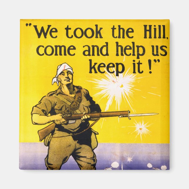 Wir nahmen den Hügel Magnet (Vorne)