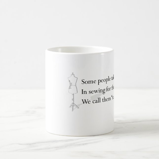 "Wir nennen dann Suckas" Tasse (Mittel)