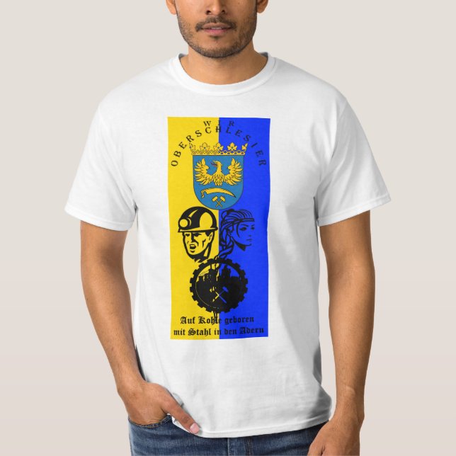 Wir Oberschlesier Design 02 T-Shirt (Vorderseite)