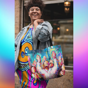 Wir preisen dich Abstract Tasche