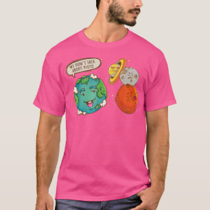 Wir reden nicht über Pluto Funny Space Graphic T-Shirt
