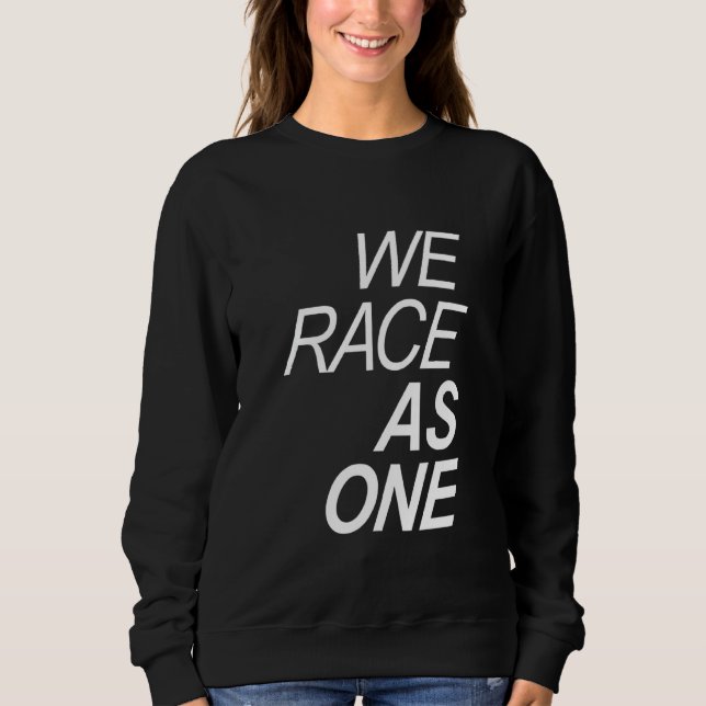 Wir rennen als eins 2020 sweatshirt (Vorderseite)
