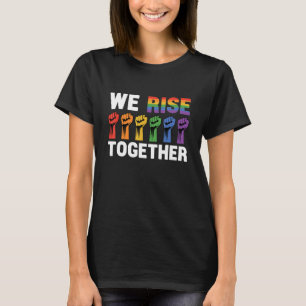 Wir sammeln Bisexuelle Gay Trans Que Lgbtq Ra T-Shirt