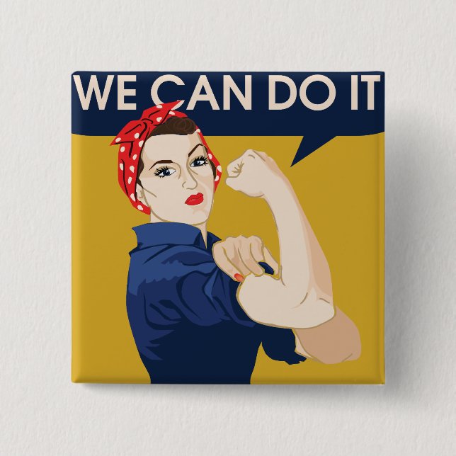 Wir schaffen das button (Vorderseite)