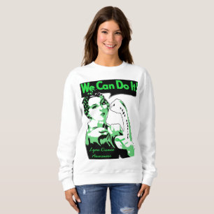 Wir schaffen das, du schaffst das Lyme Warrior Shi Sweatshirt