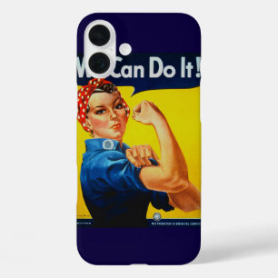 Wir schaffen das Rosie die Nieterin iPhone 16 Plus Hülle