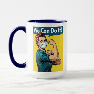 Wir schaffen es Feministische Krankenschwester Ros Tasse