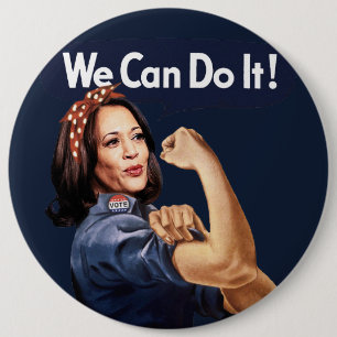 Wir schaffen es - Kamala 2024 BUTTON