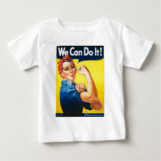Wir schaffen es! Rosie die Nieterin Baby T-shirt