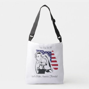 Wir schaffen es! Rosie The Riveter Tragetaschen Mit Langen Trägern