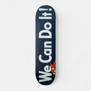 Wir schaffen es Skateboard